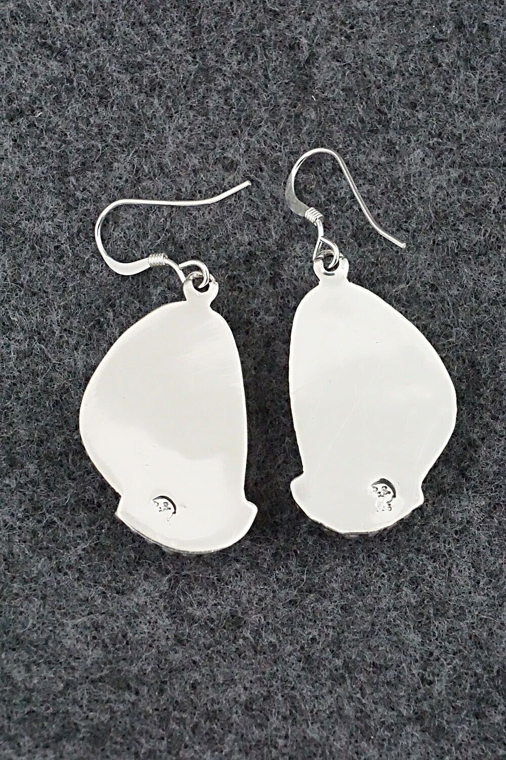 White Buffalo & Sterling Silver Earrings - Sharon McCarthy