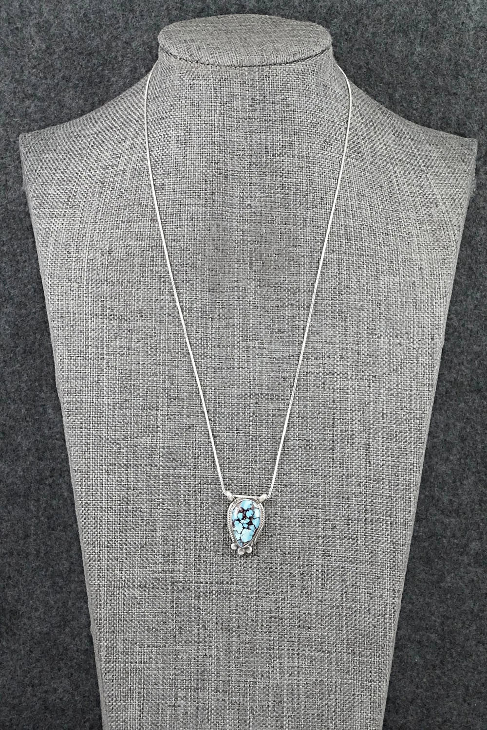 Turquoise & Sterling Silver Necklace - Sharon McCarthy