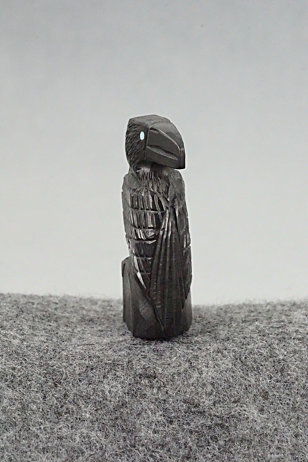 Crow Zuni Fetish Carving - Chris Peina