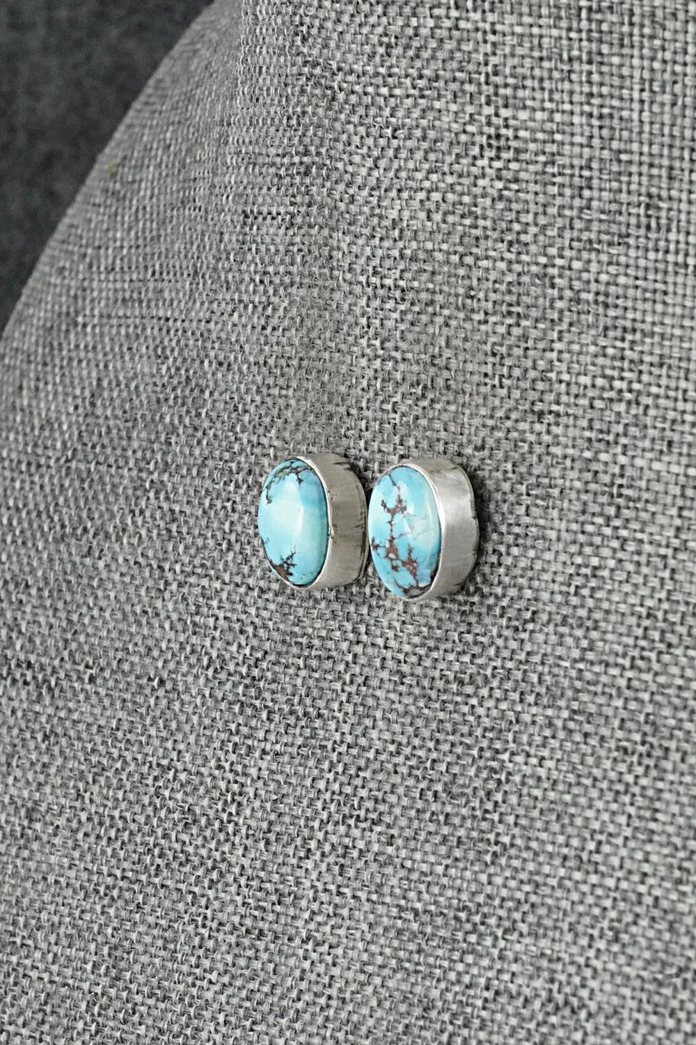 Turquoise & Sterling Silver Squash Blossom Set - Darrin Livingston