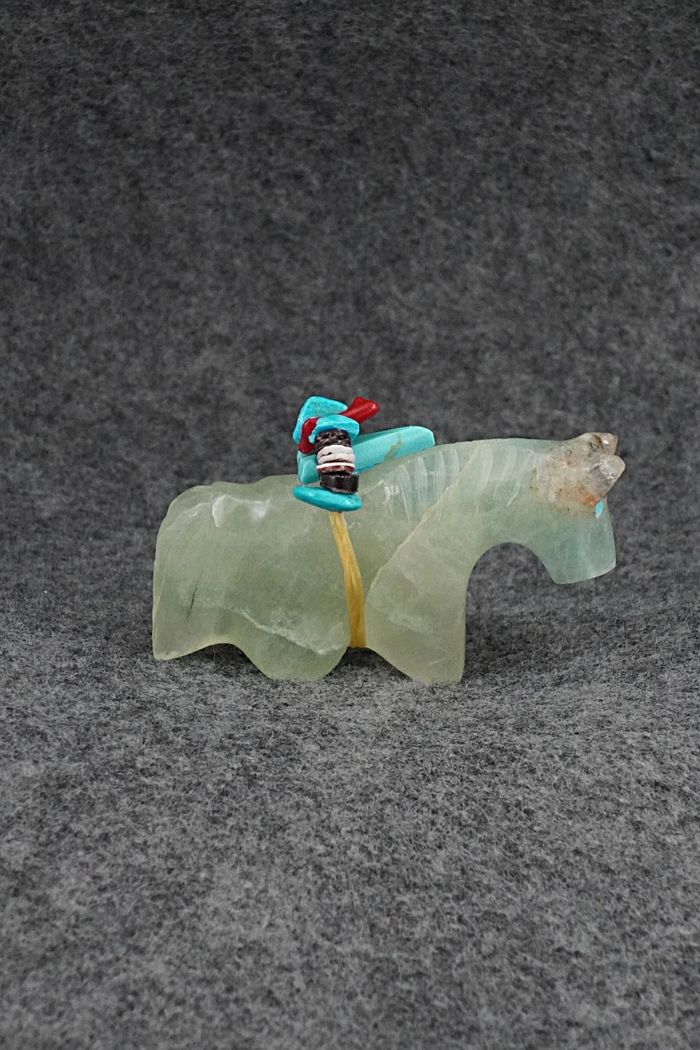 Horse Zuni Fetish Carving - Rodney Laiwakete