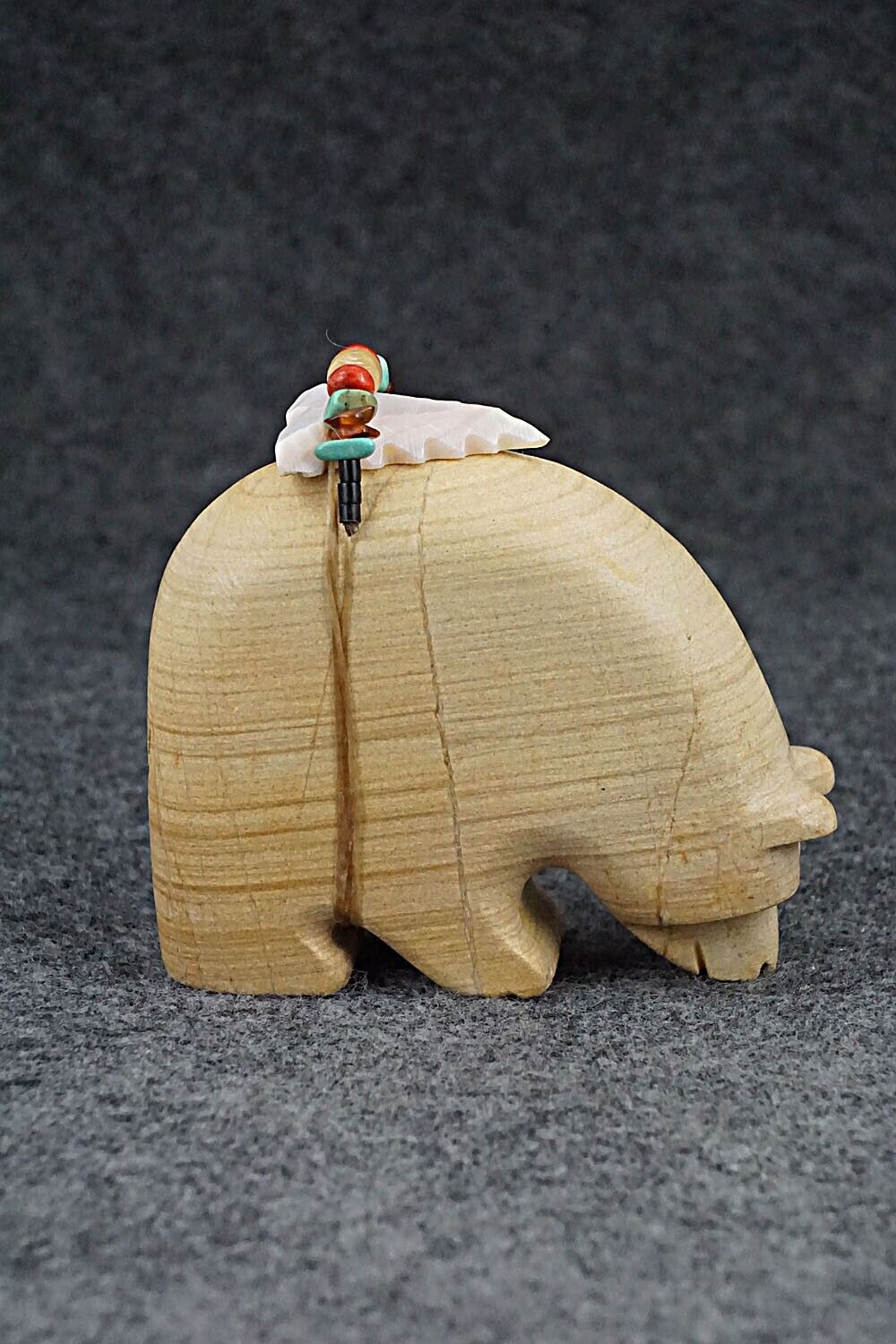 Bear Zuni Fetish Carving - Douglas Martza