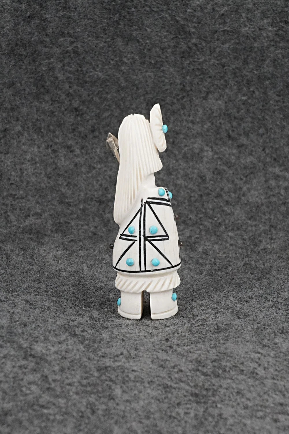 Warrior Zuni Fetish Carving - Claudia Peina