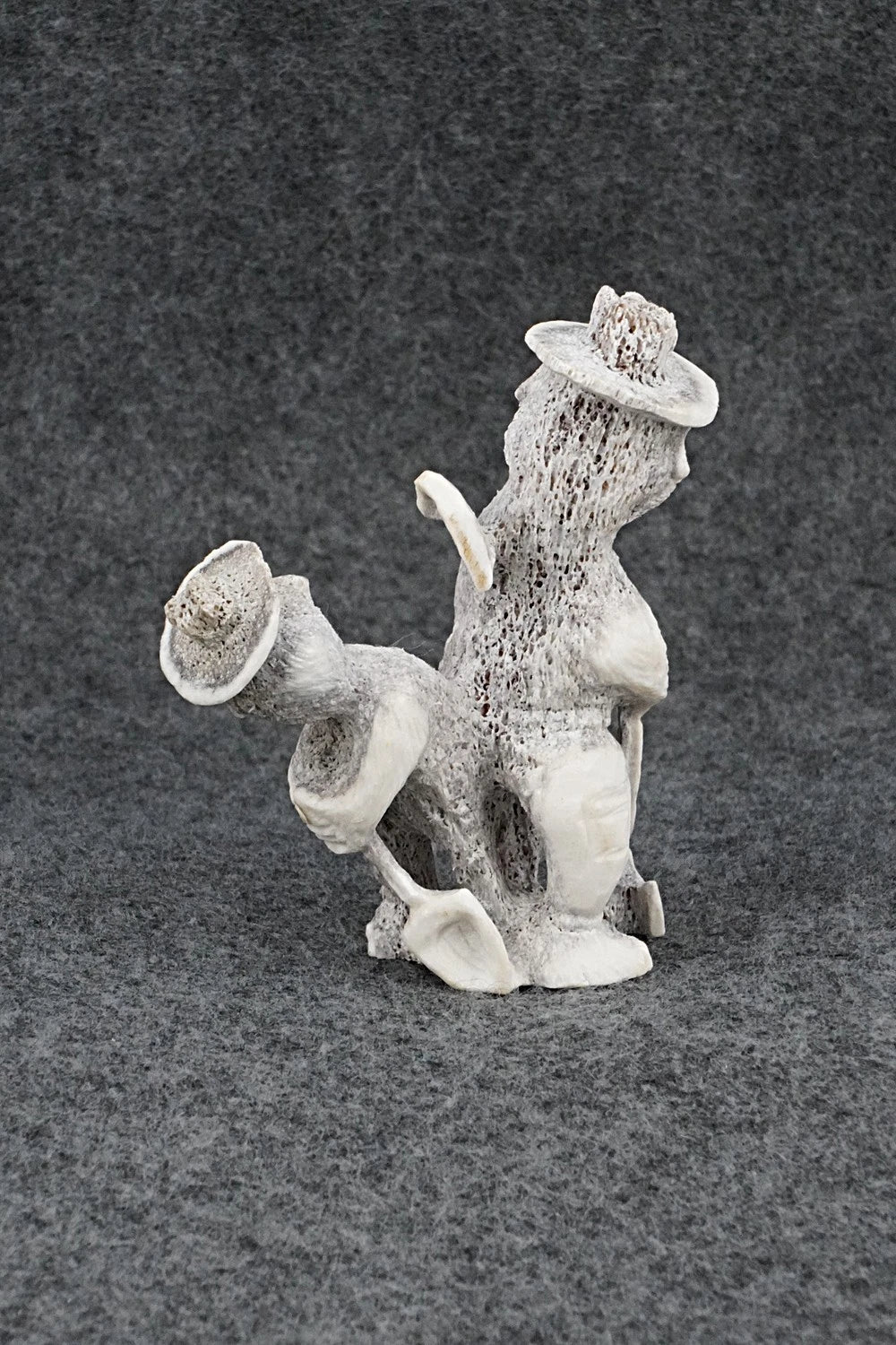 Smokey Bear Zuni Fetish Carving - Chris Peina