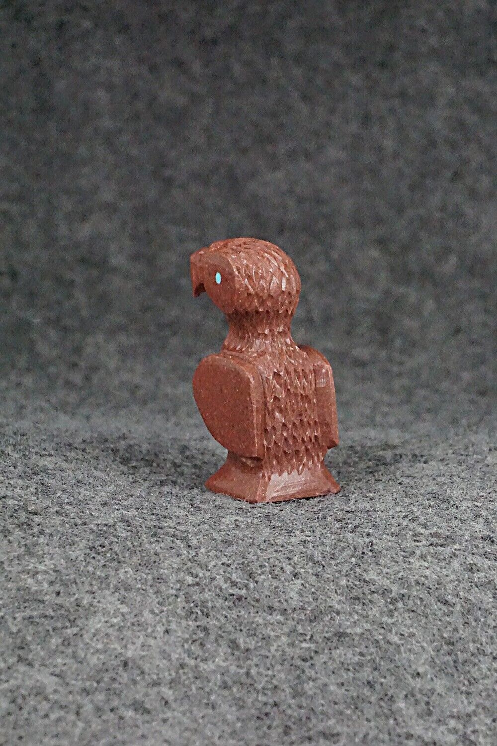 Owl Zuni Fetish Carving - Jesus Espino