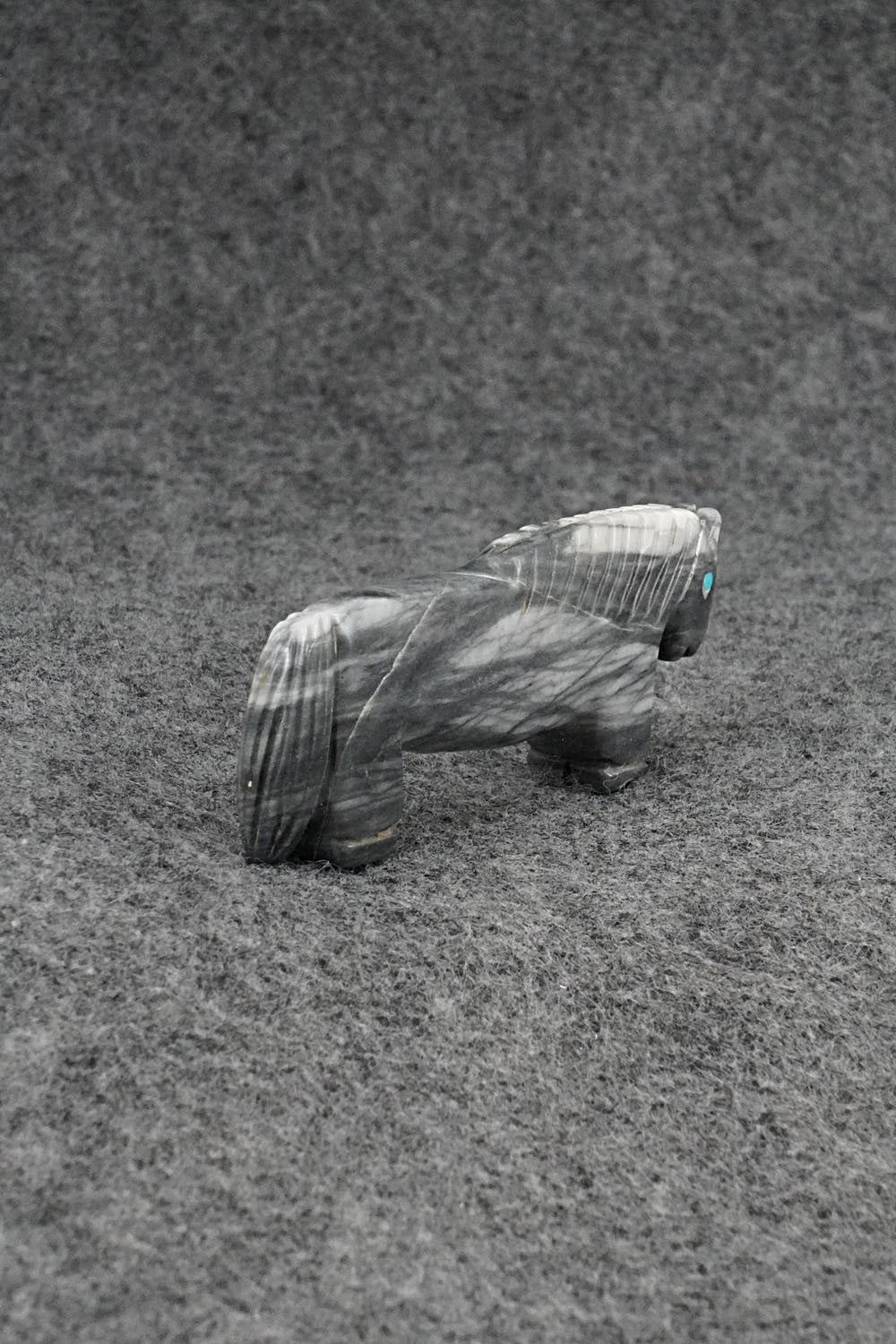 Horse Zuni Fetish Carving - Brian Yunie