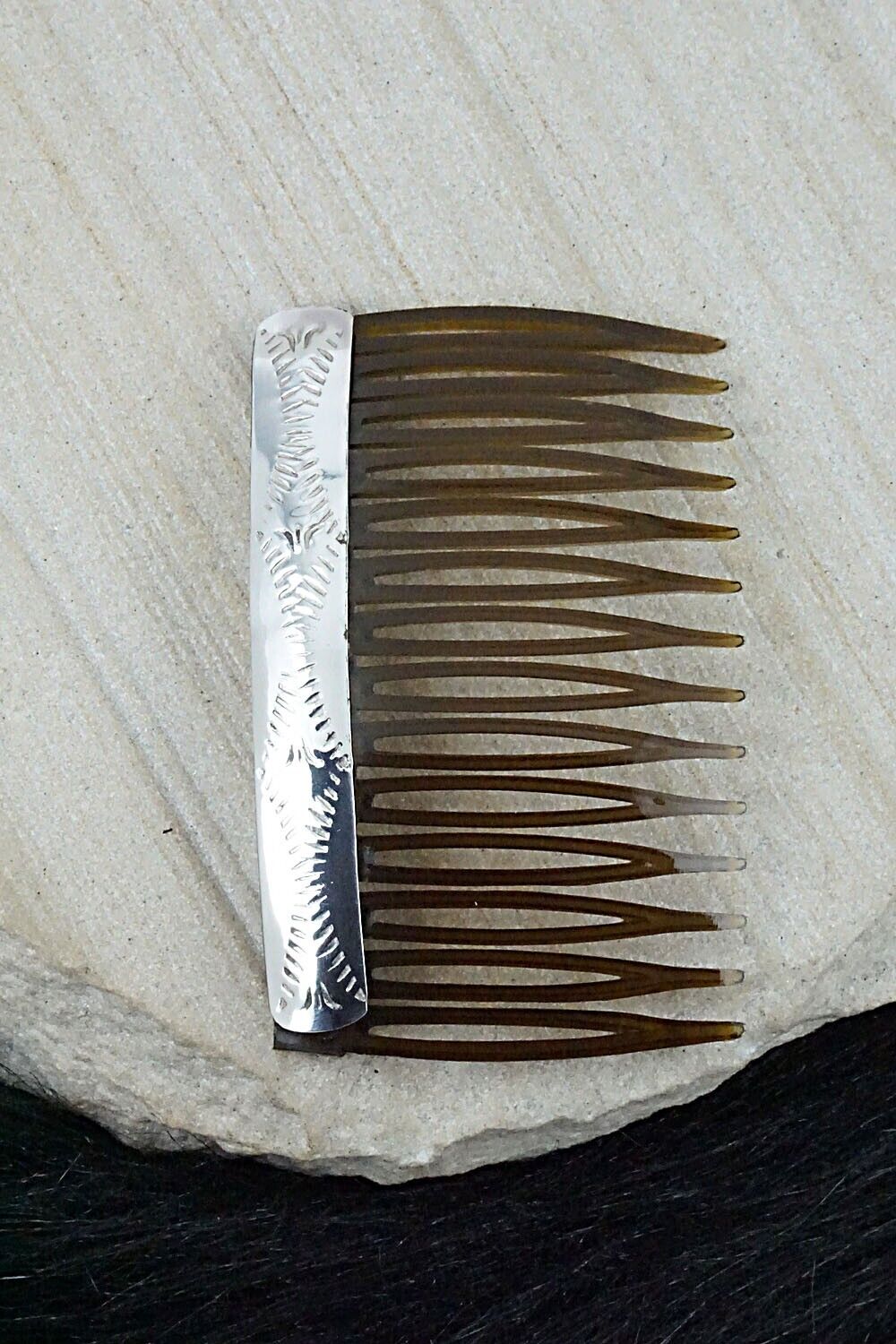 Sterling Silver Hair Combs - Randall Dalgai