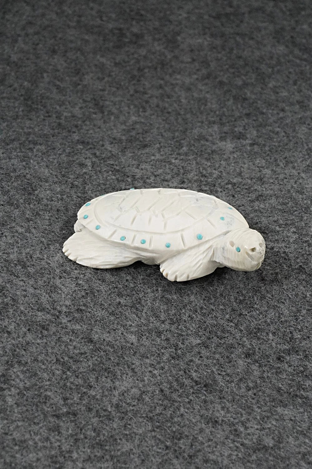 Turtle Zuni Fetish Carving - Adrian Cachini