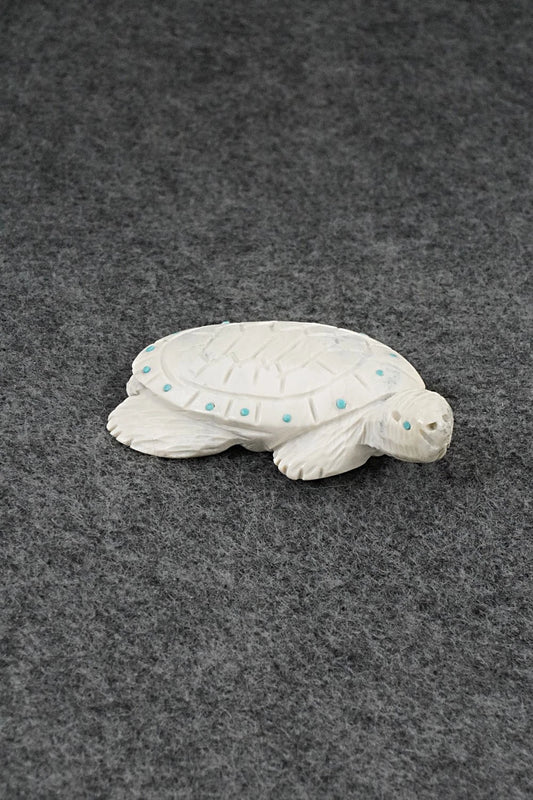 Turtle Zuni Fetish Carving - Adrian Cachini