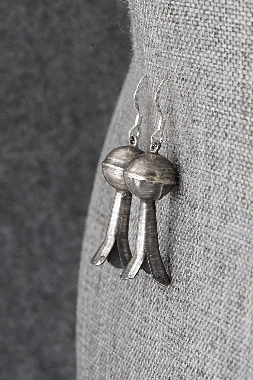 Sterling Silver Blossom Earrings - Emily Tsosie