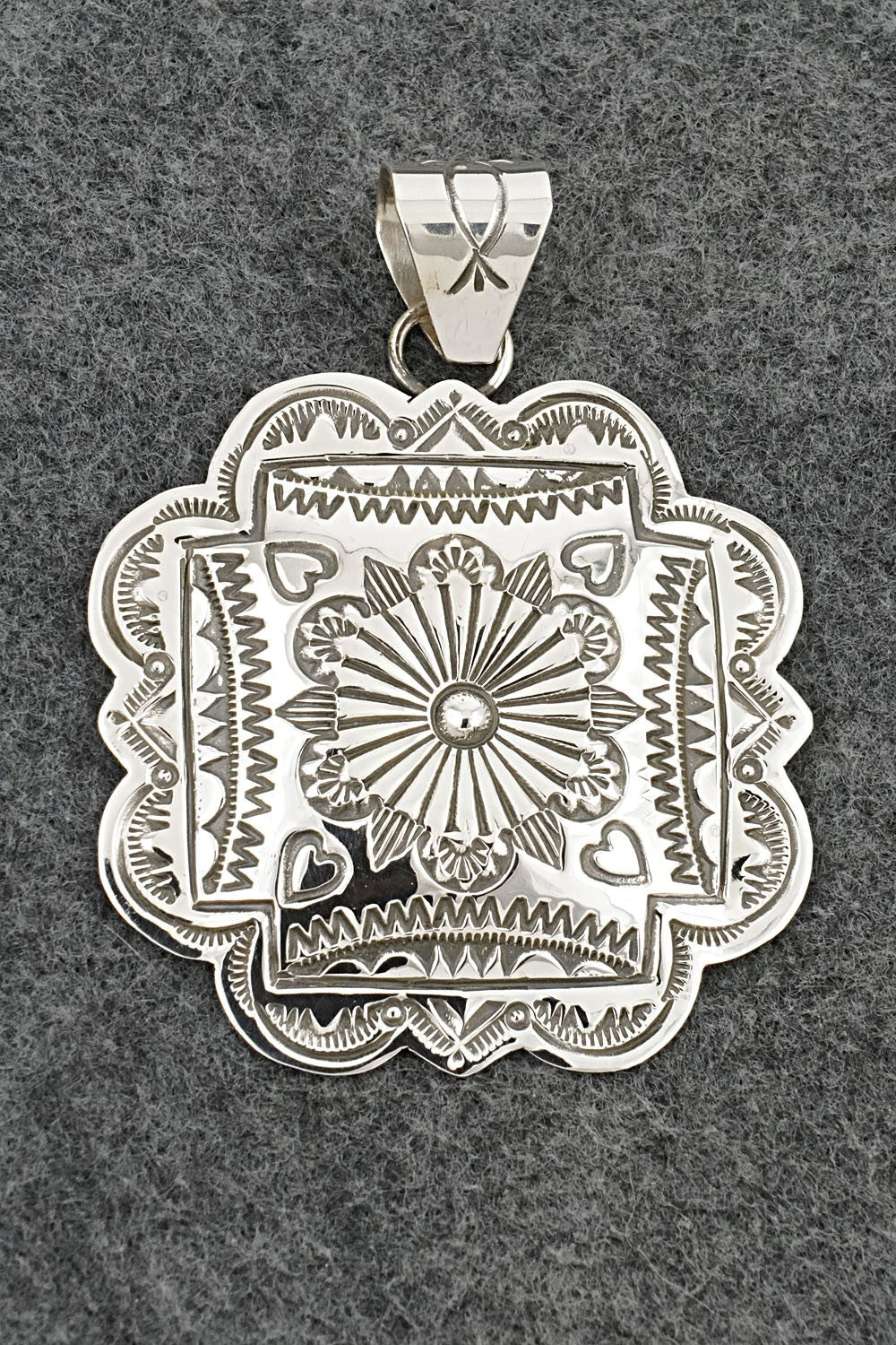 Sterling Silver Pendant - Arnold Blackgoat