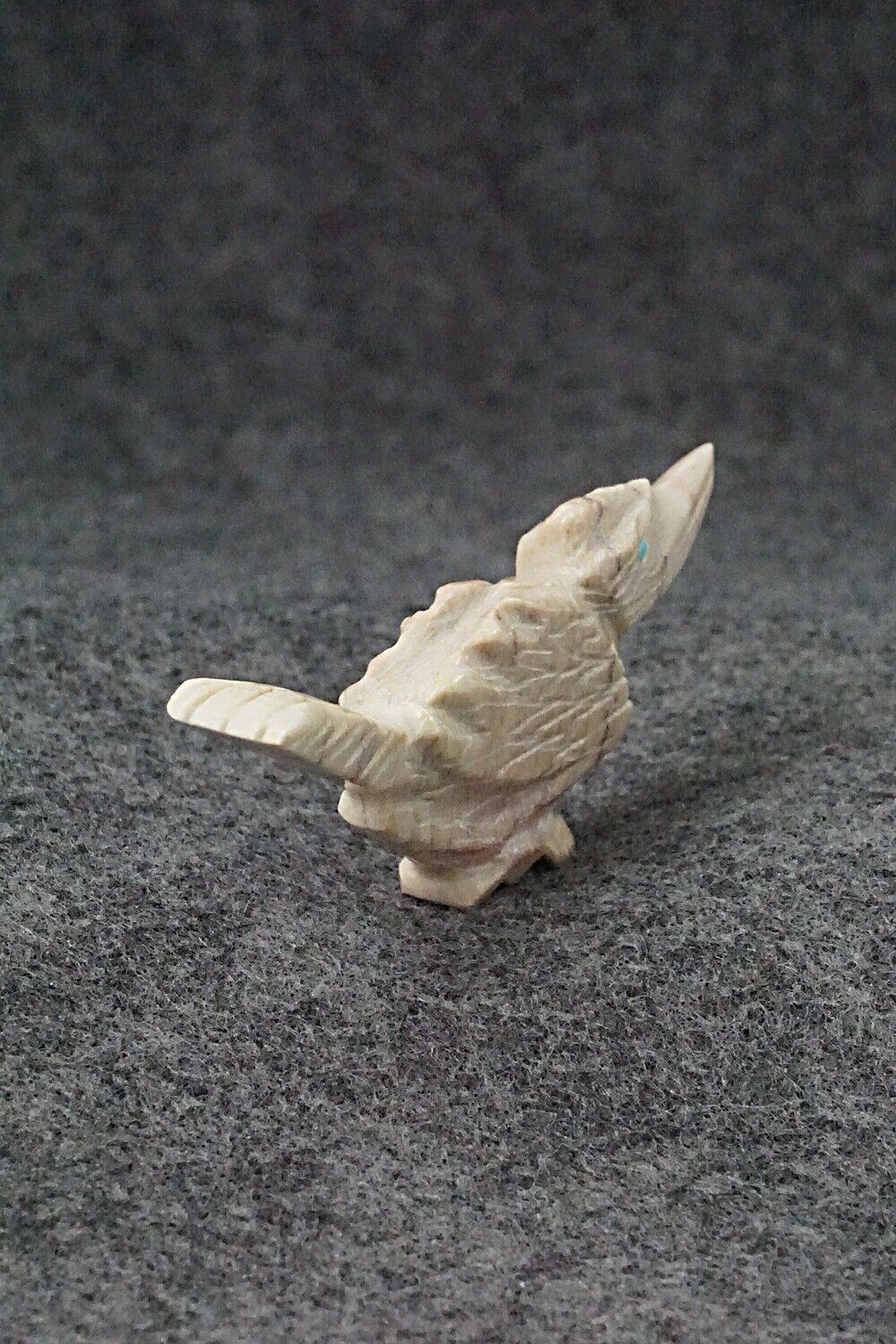 Roadrunner Zuni Fetish Carving - Tony Mackel