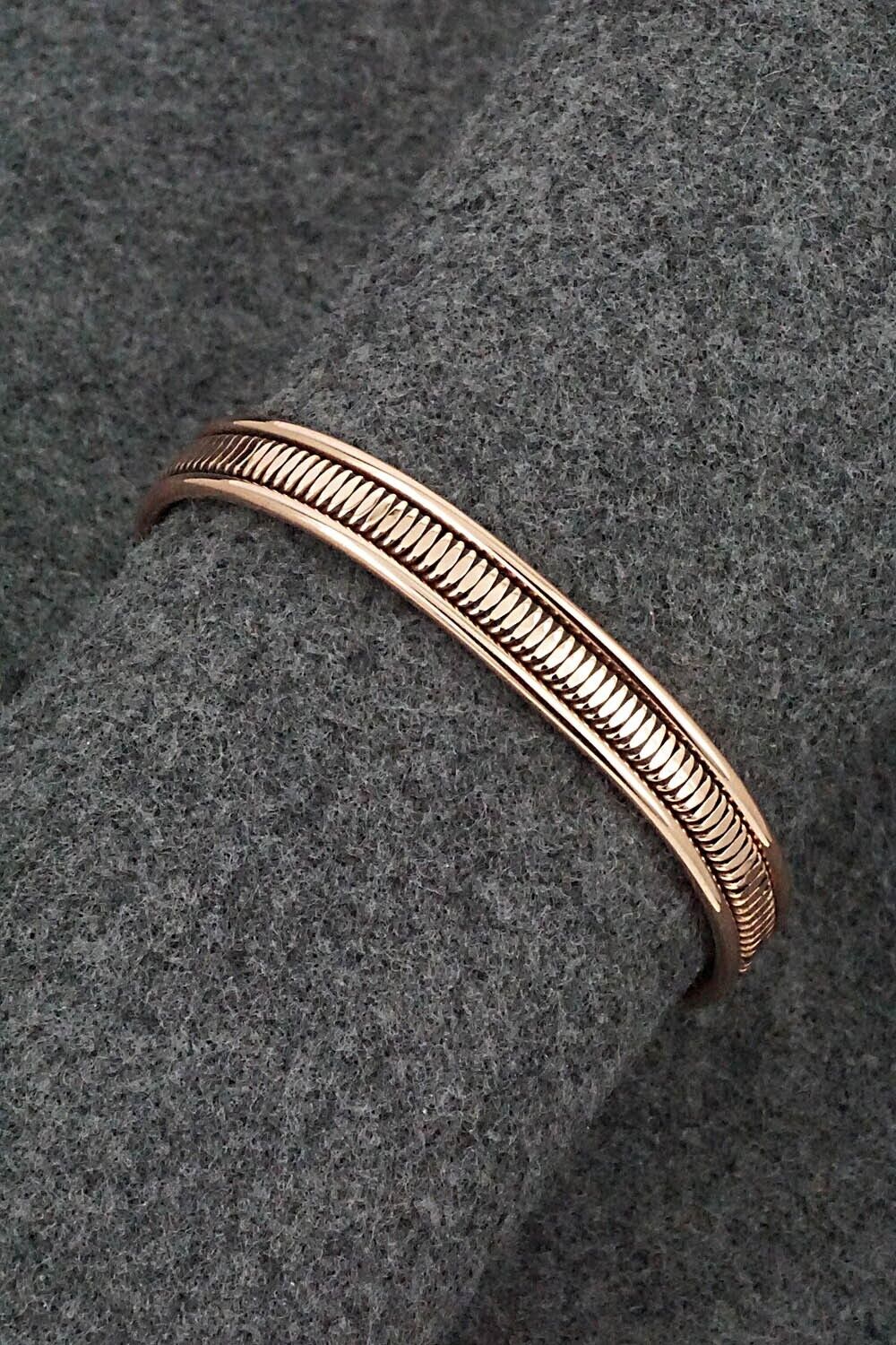 Copper Bracelet - Elaine Tahe