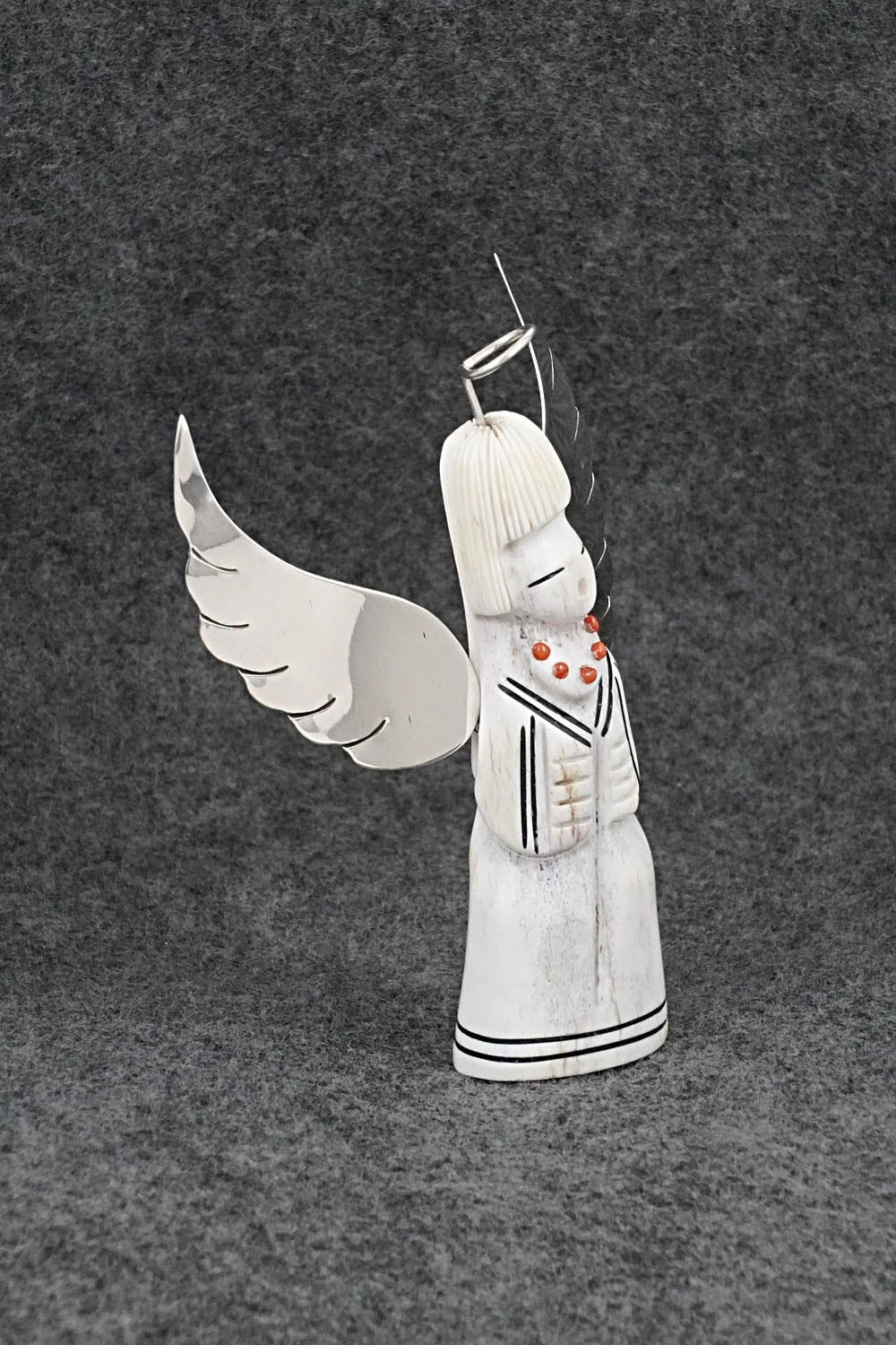 Angel Zuni Fetish Carving - Claudia Peina