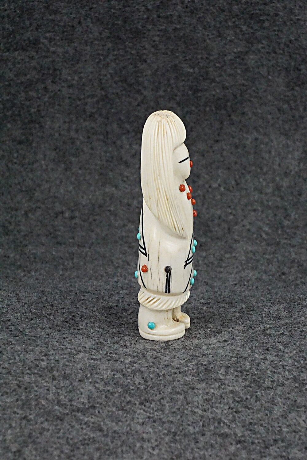 Corn Maiden Zuni Fetish Carving - Claudia Peina