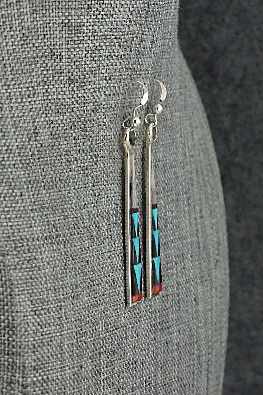 Multi-Stone & Sterling Silver Earrings - Tammie Qualo