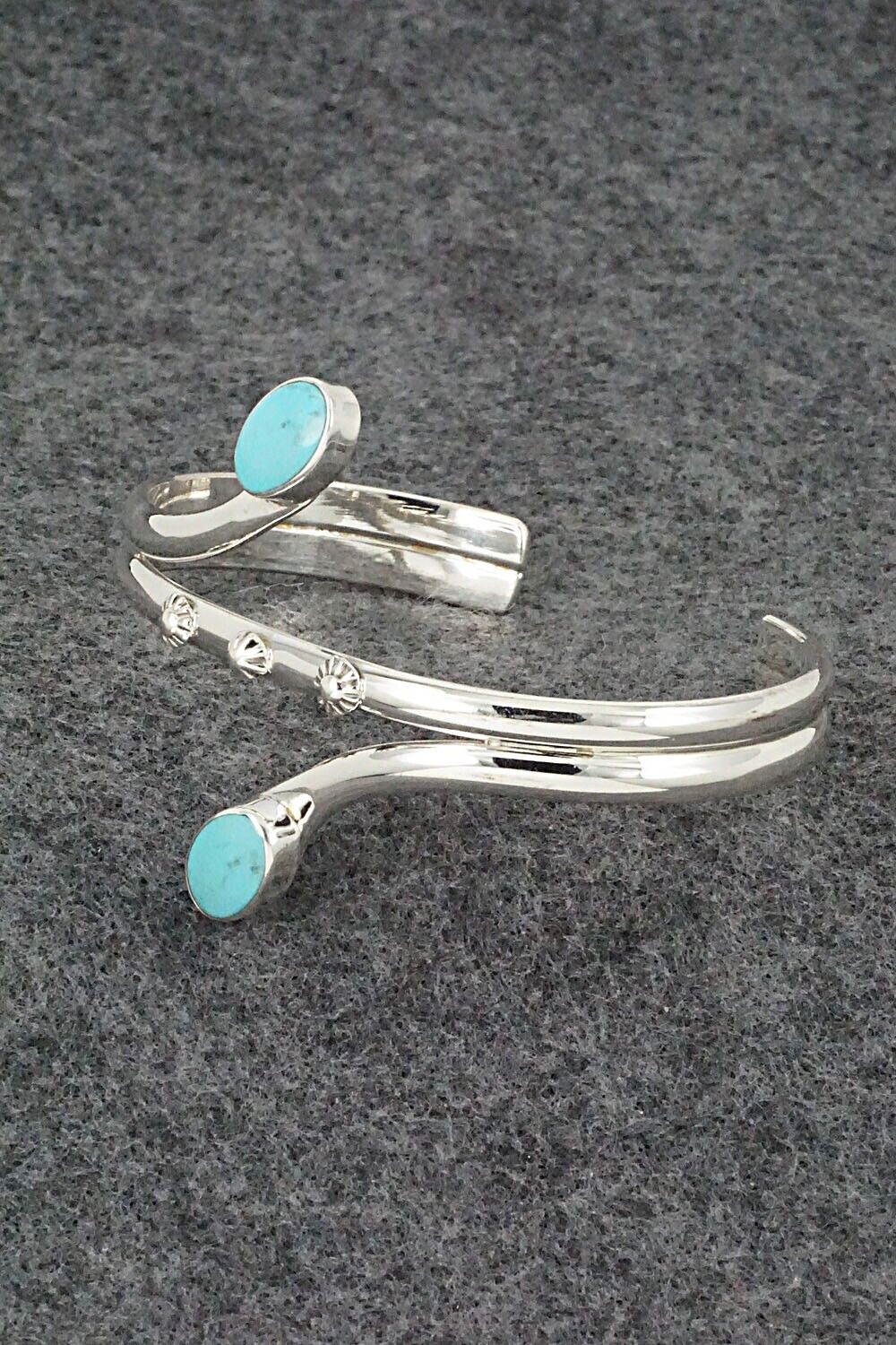 Turquoise & Sterling Silver Bracelet - Thomas Yazzie