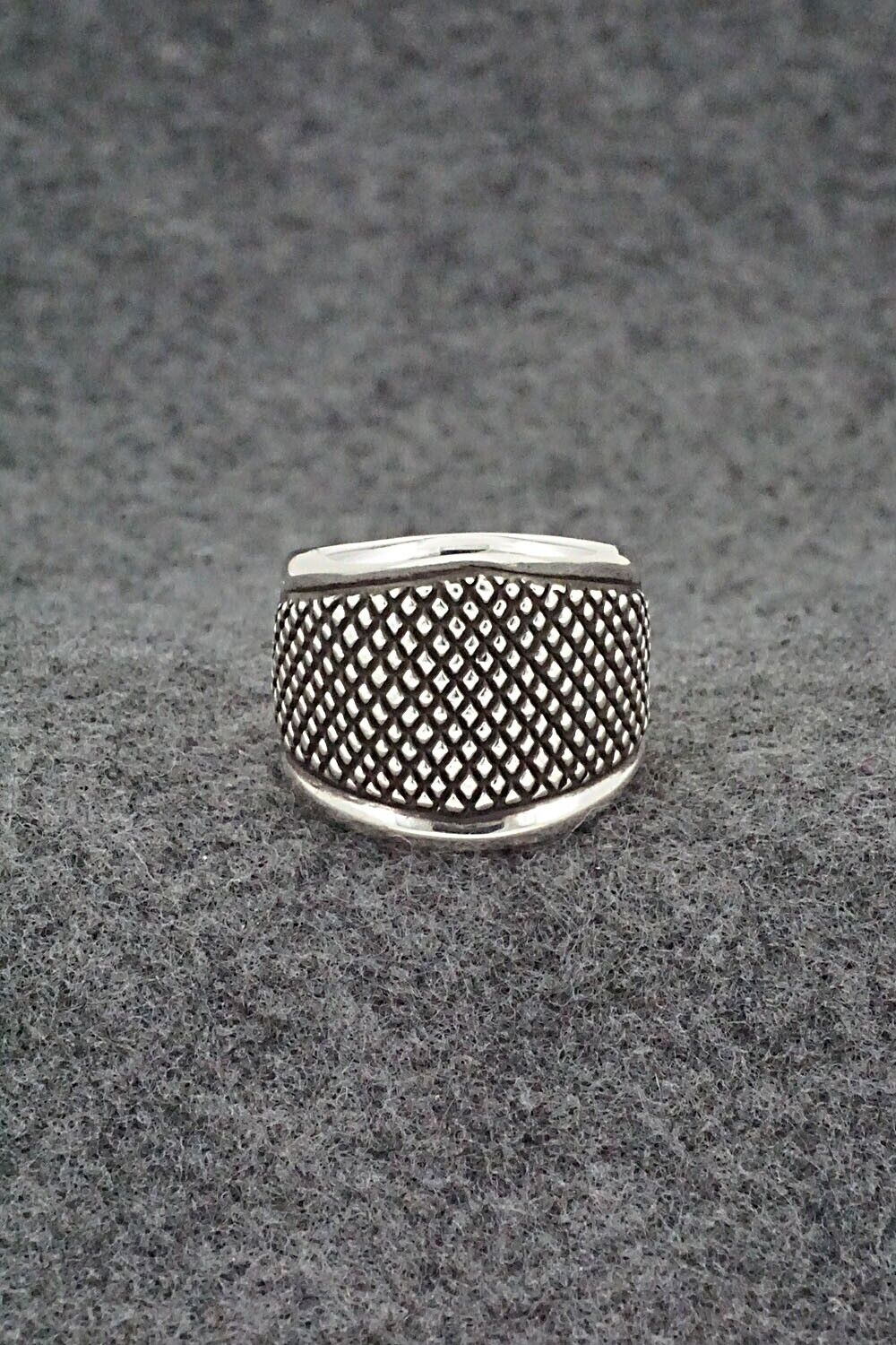 Sterling Silver Ring - Raymond Coriz - Size 8