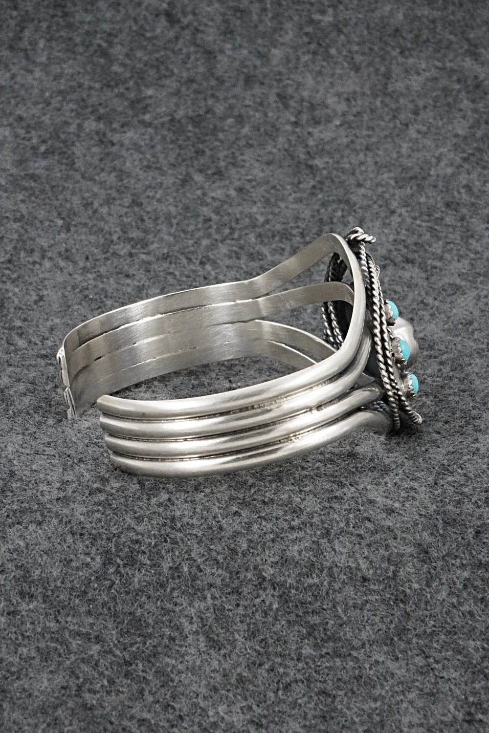 Turquoise & Sterling Silver Bracelet - Bobby Platero