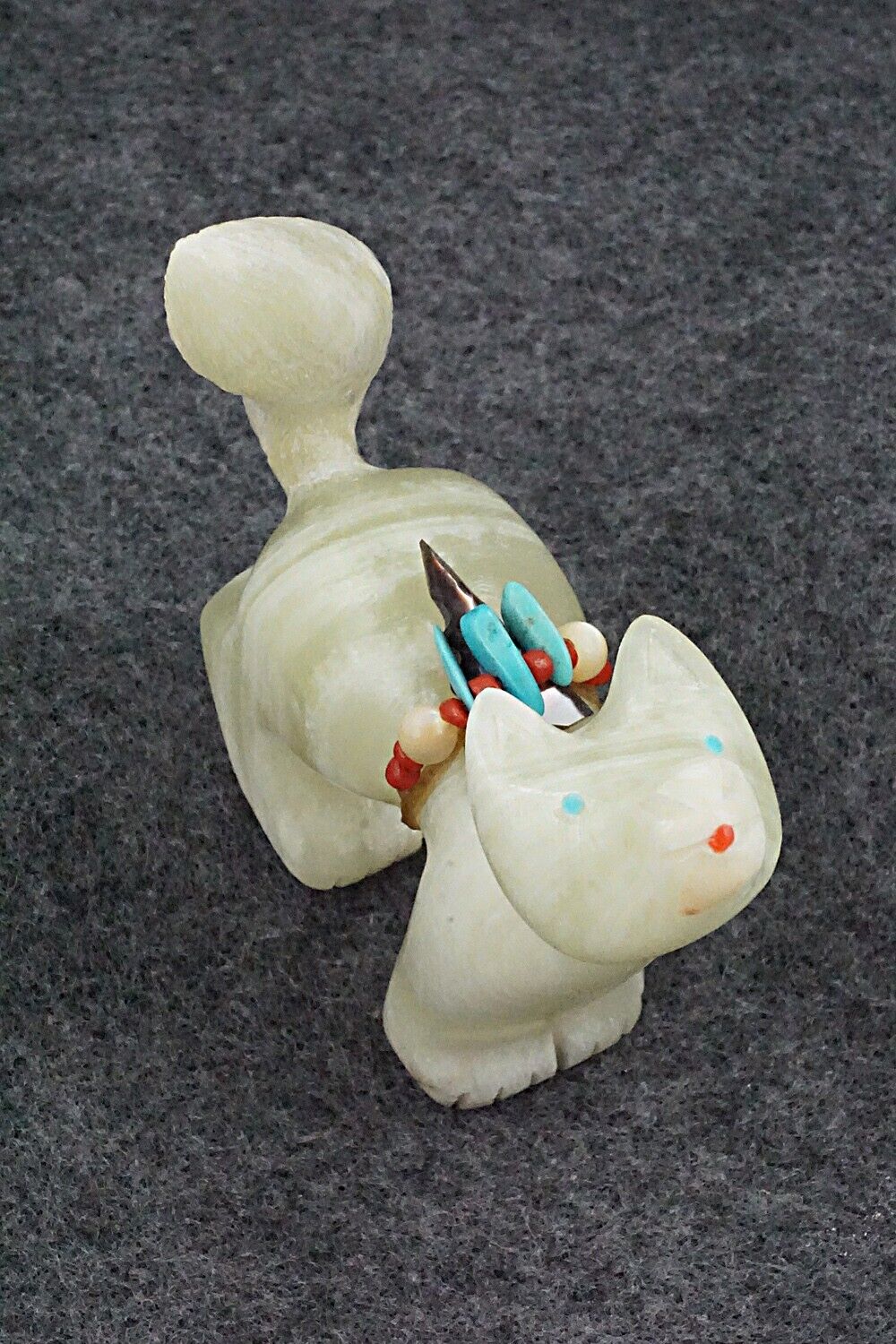 Wolf Zuni Fetish Carving - Douglas Martza