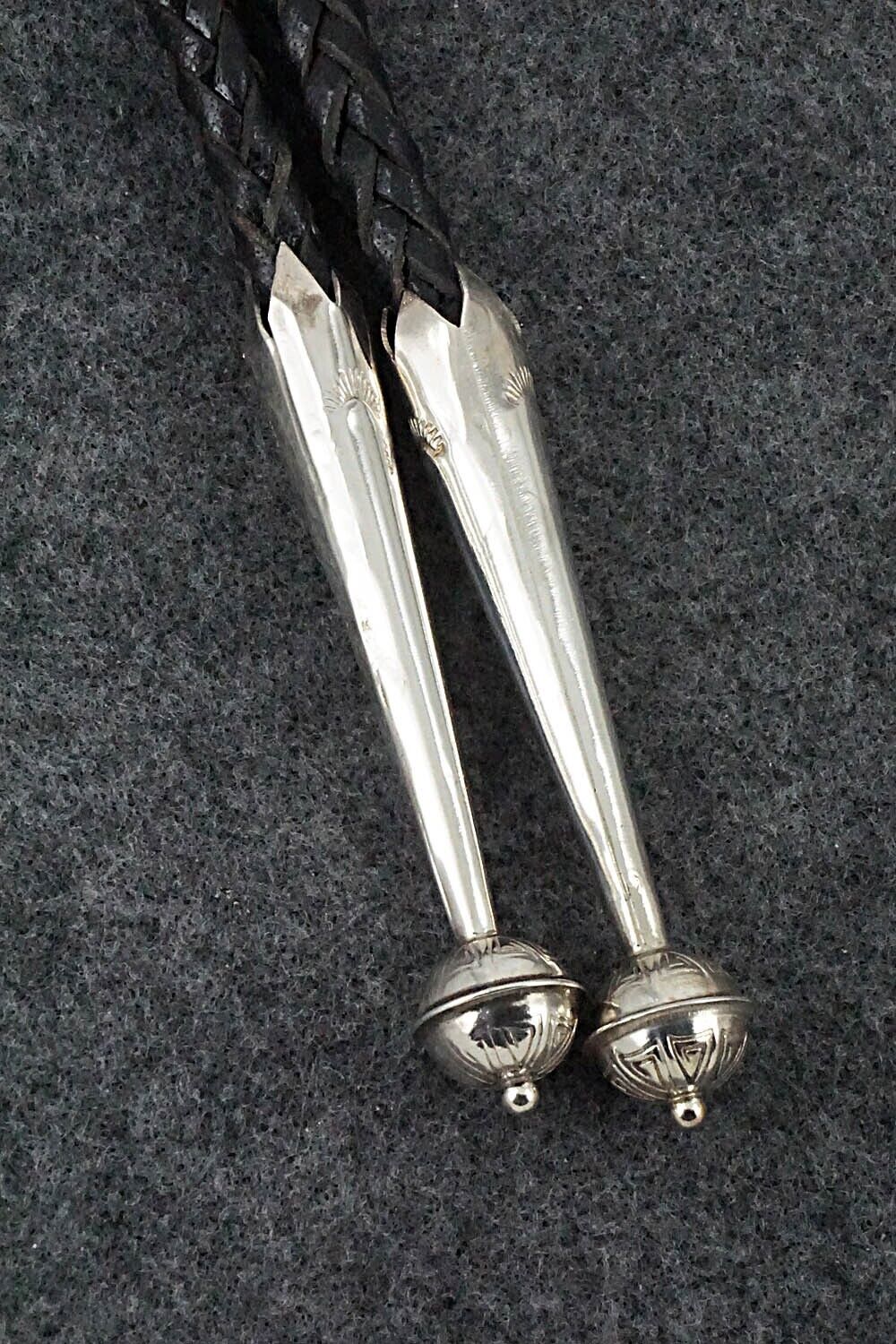 Sterling Silver Bolo Tie - Delbert Arviso