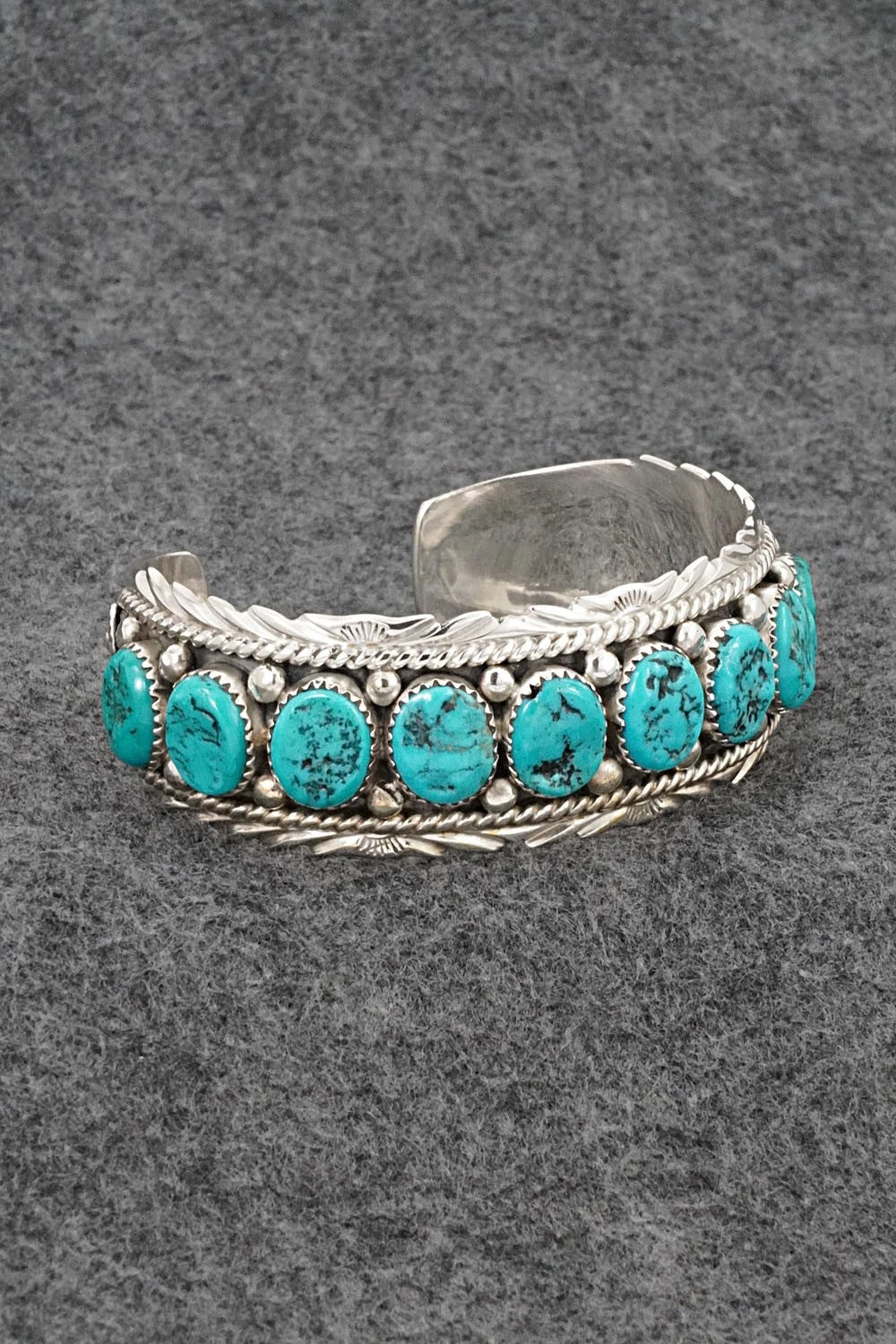 Turquoise & Sterling Silver Bracelet - Martin Muskett