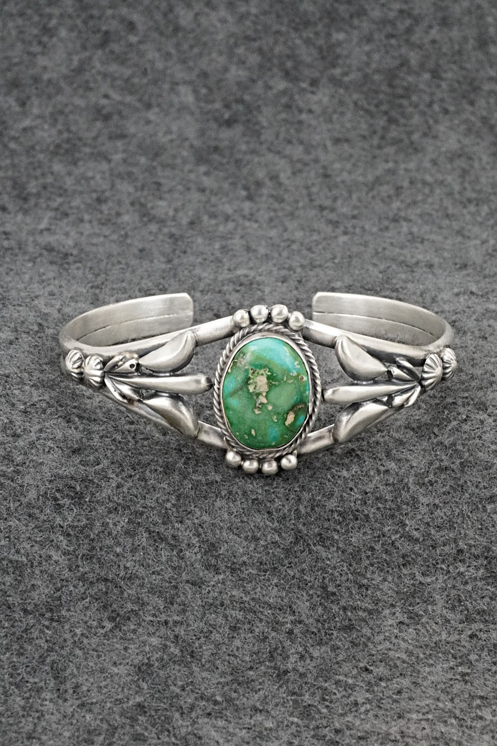 Turquoise & Sterling Silver Bracelet - Bobby Platero