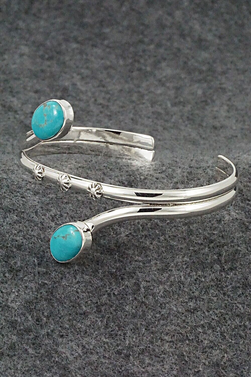 Turquoise & Sterling Silver Bracelet - Thomas Yazzie