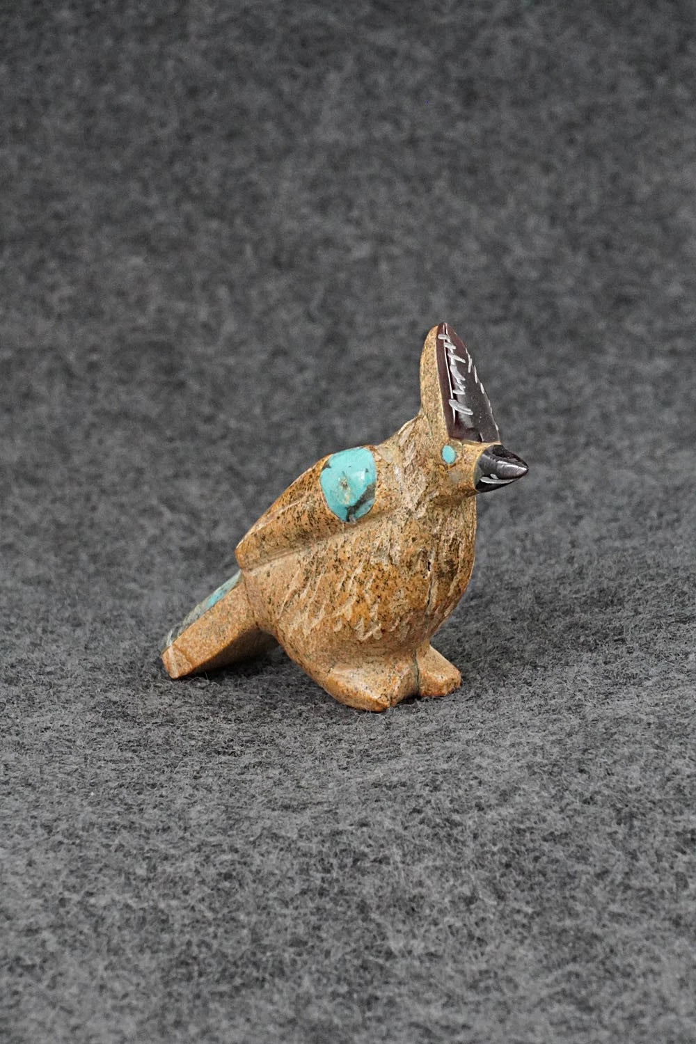 Bird Zuni Fetish Carving - Freddie Leekya