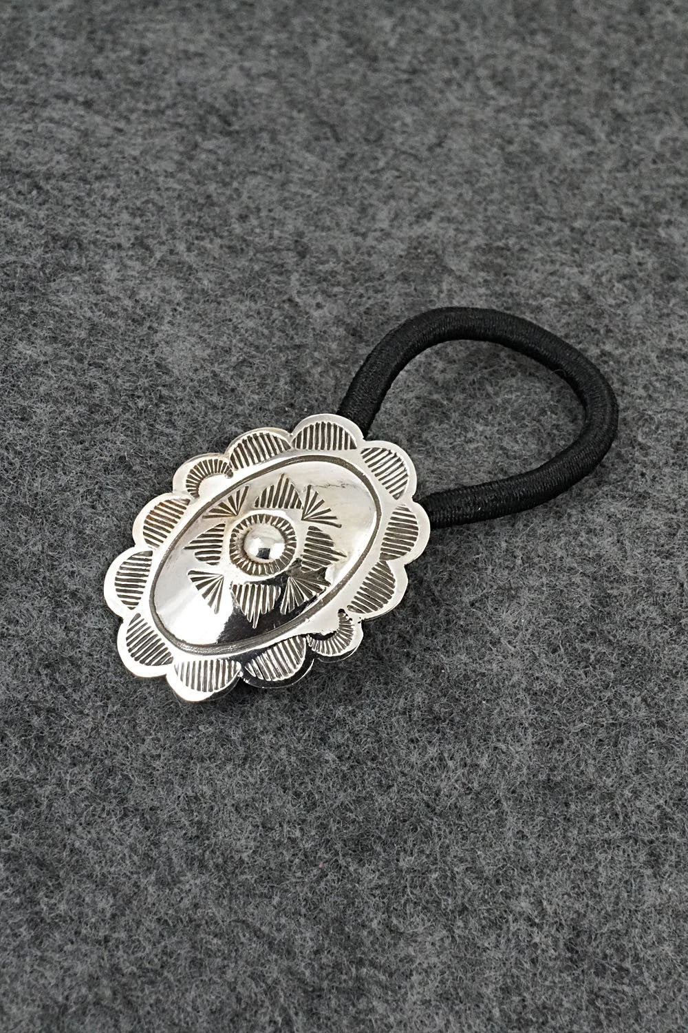 Sterling Silver Hair Tie - Bertha Begay