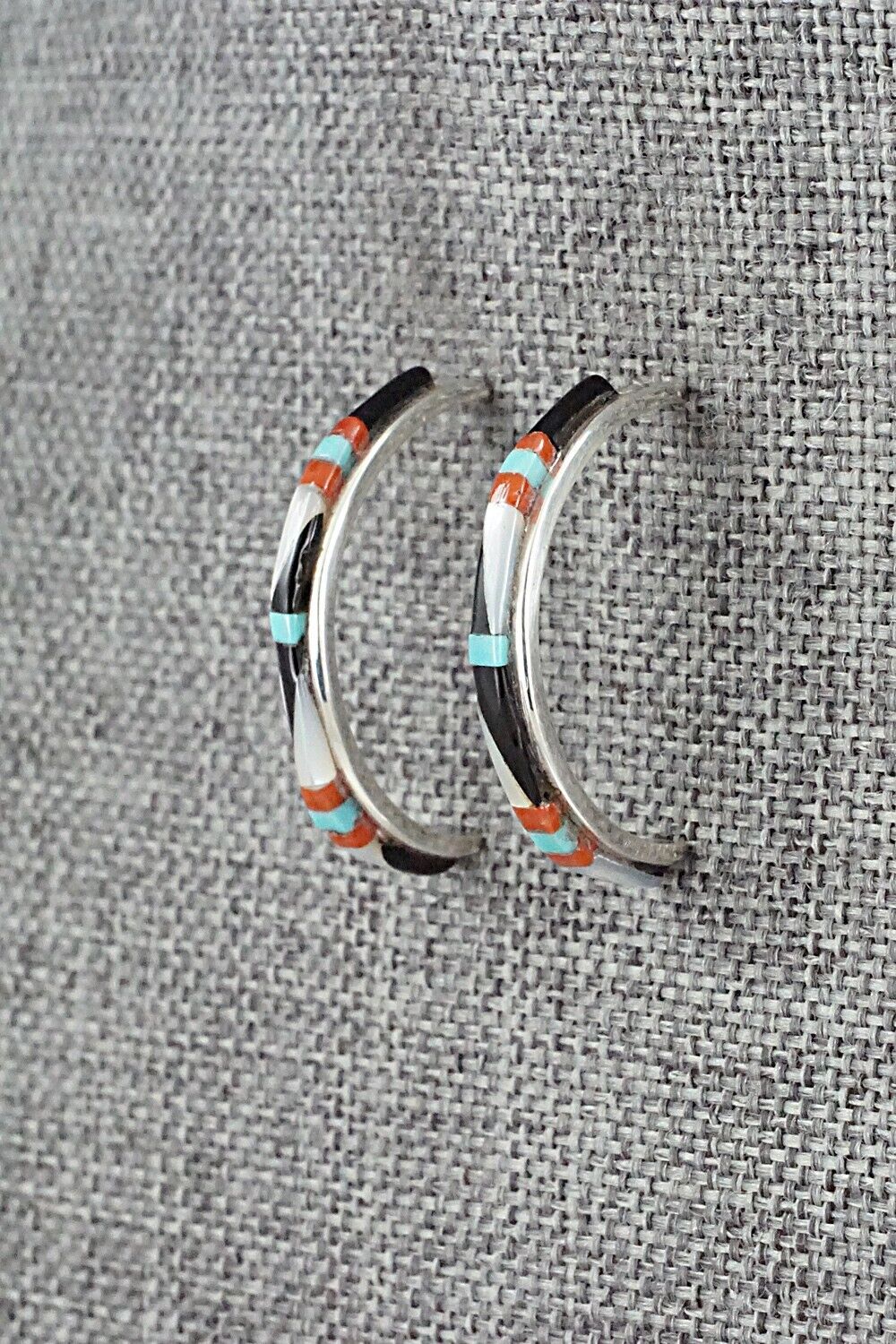 Multi-Stone & Sterling Silver Earrings - Jeanette Chavez