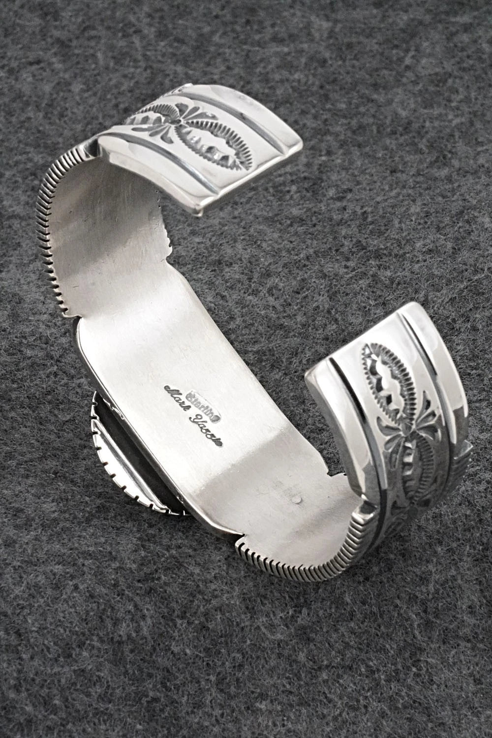 Turquoise & Sterling Silver Bracelet - Mark Yazzie