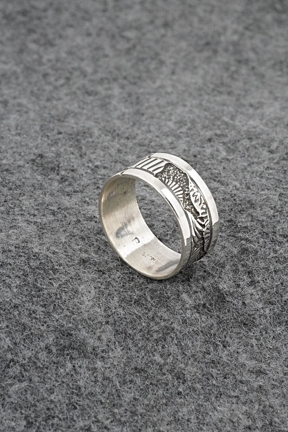 Sterling Silver Ring - Elaine Becenti - Size 10