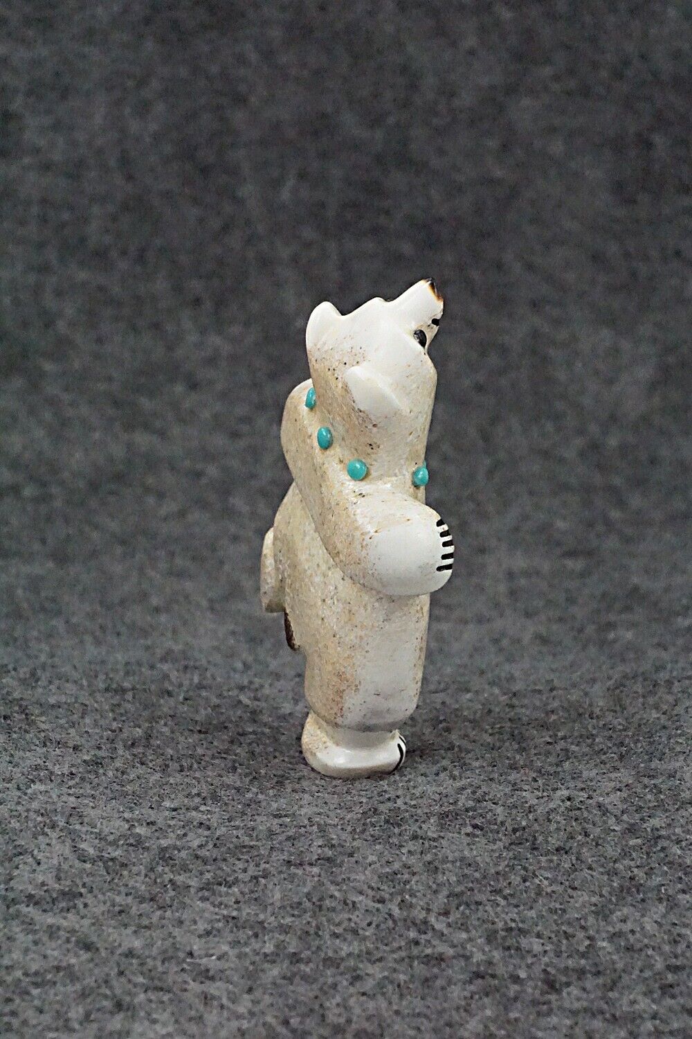 Dancing Bear Zuni Fetish Carving - Claudia Peina