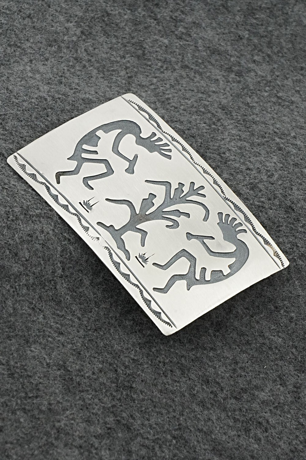 Sterling Silver Belt Buckle - Ralph Bia Jr.