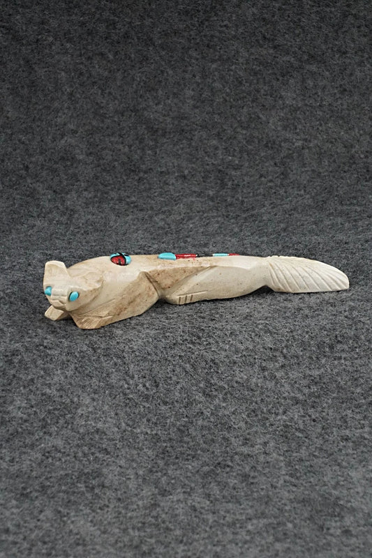 Fox Zuni Fetish Carving - Danette Laate