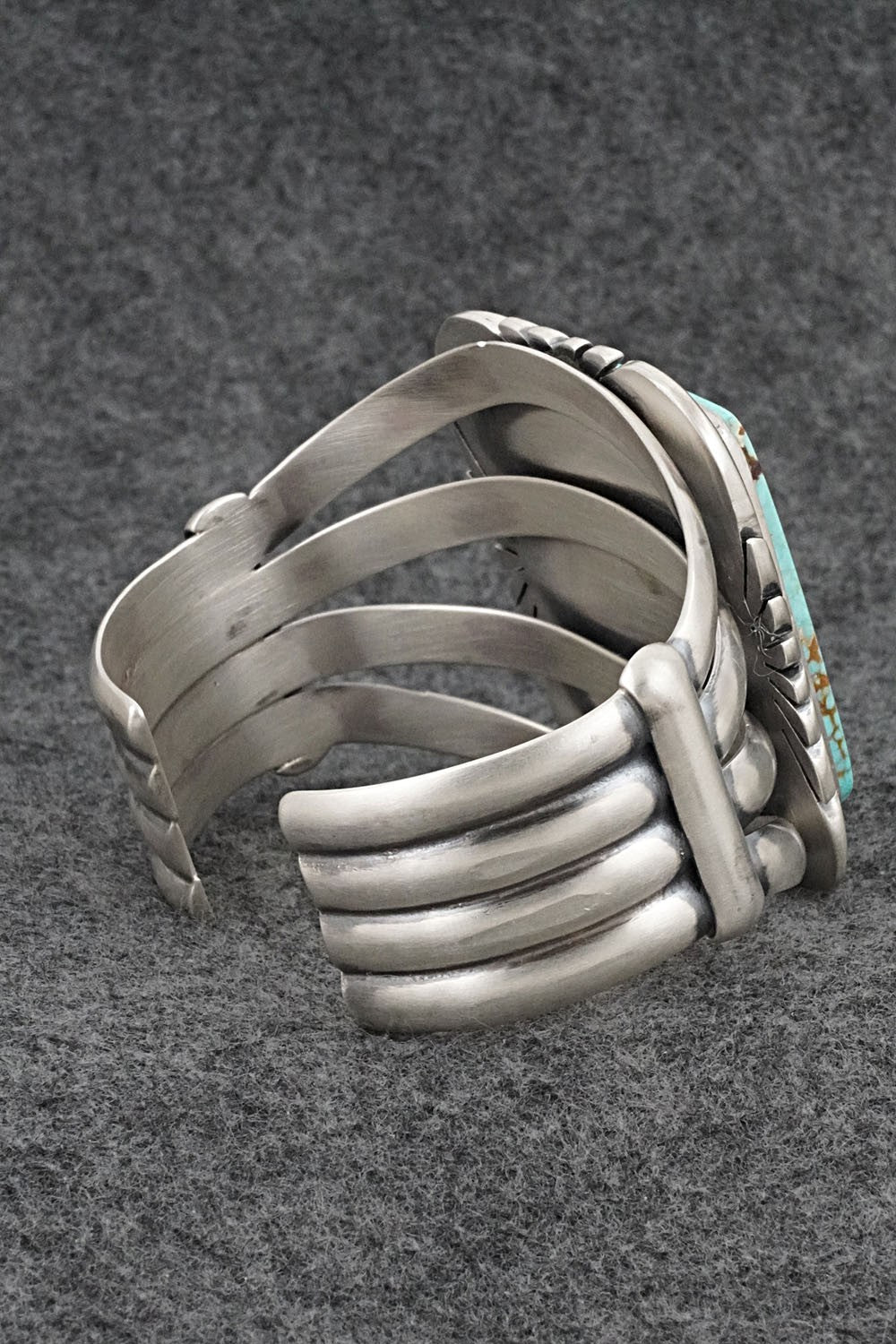 Turquoise & Sterling Silver Bracelet - Mark Yazzie