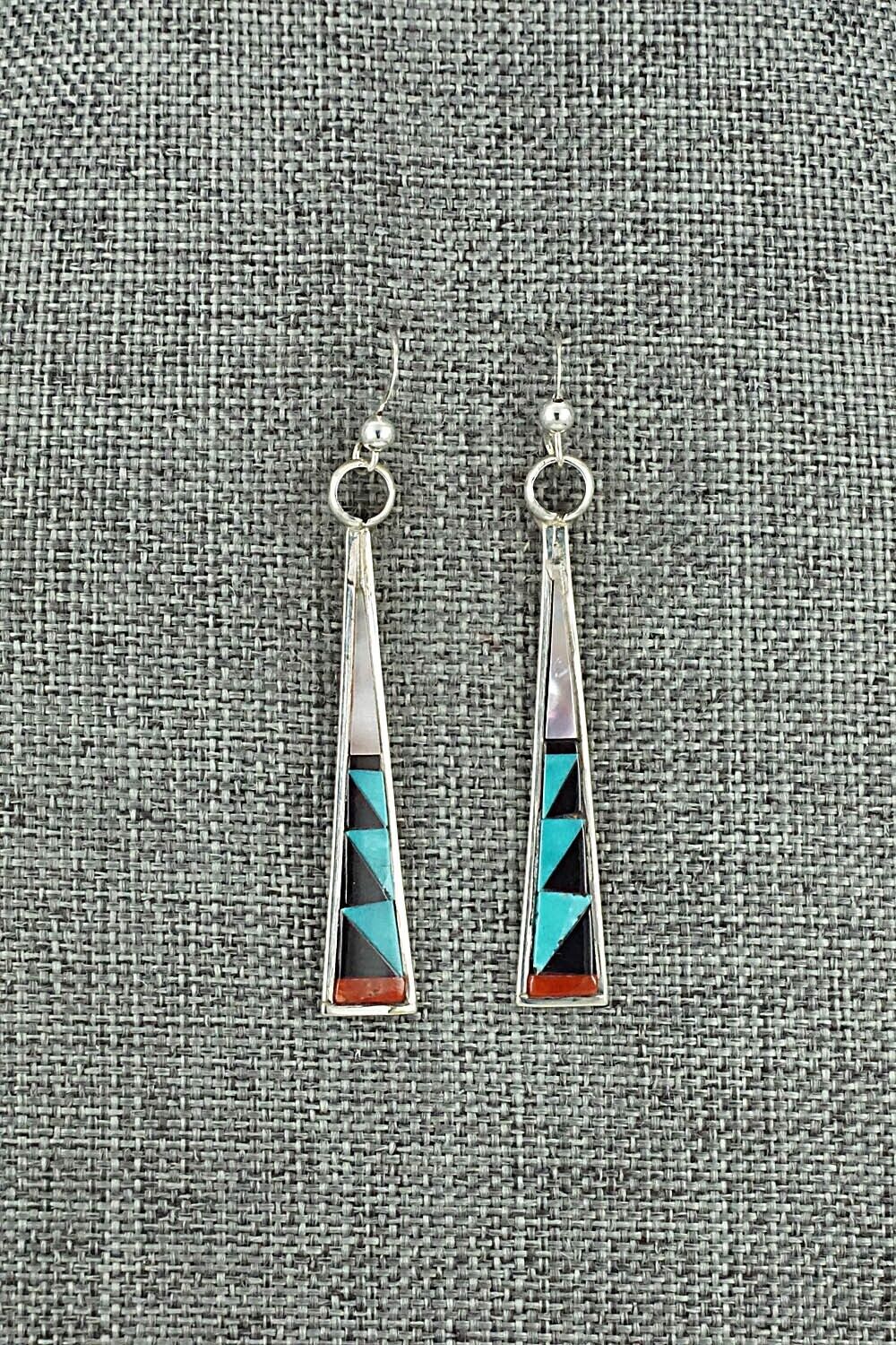 Multi-Stone & Sterling Silver Earrings - Tammie Qualo