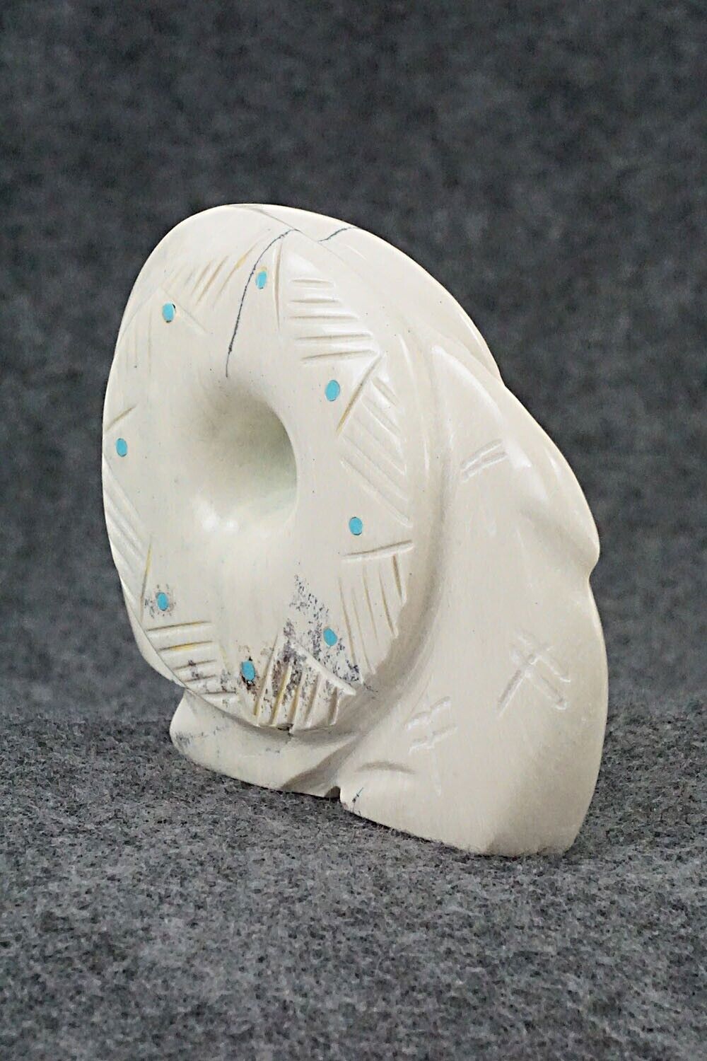 Ram Zuni Fetish Carving - Gilbert Lonjose