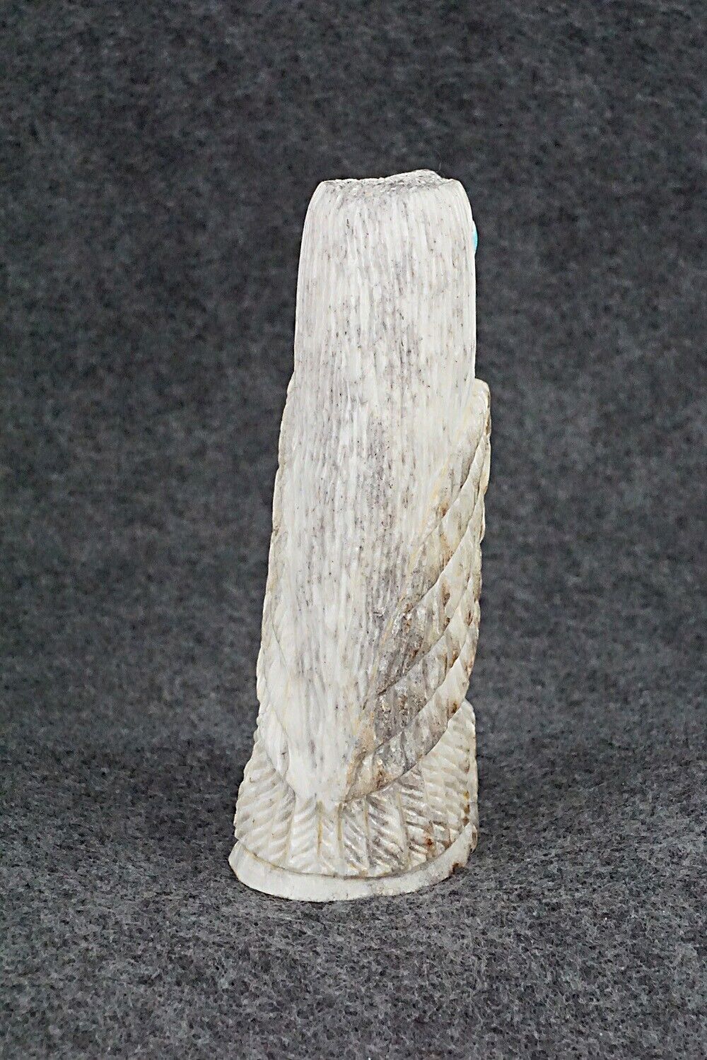 Eagle Zuni Fetish Carving - Garrick Weeka