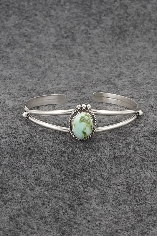 Turquoise & Sterling Silver Bracelet - Rosemary Saunders