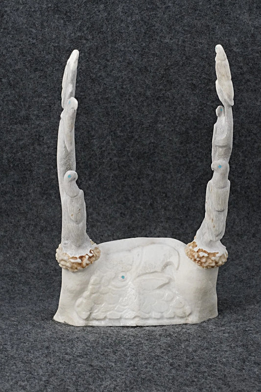 Eagle Zuni Fetish Carving - Maxx Laate