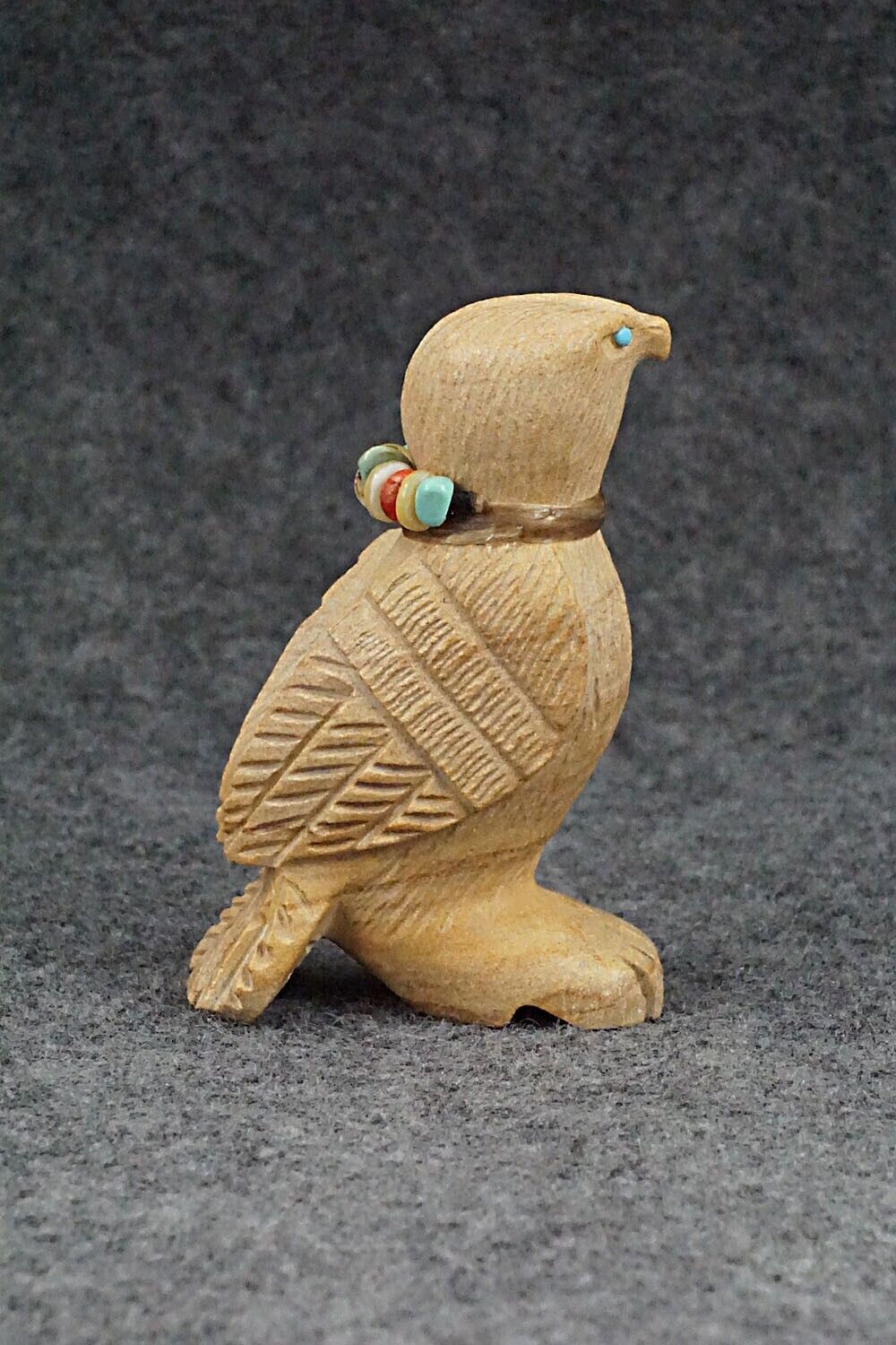 Hawk Zuni Fetish Carving - Douglas Martza