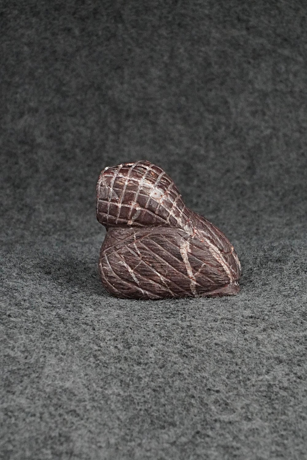 Owl Zuni Fetish Carving - Jonas Hustito