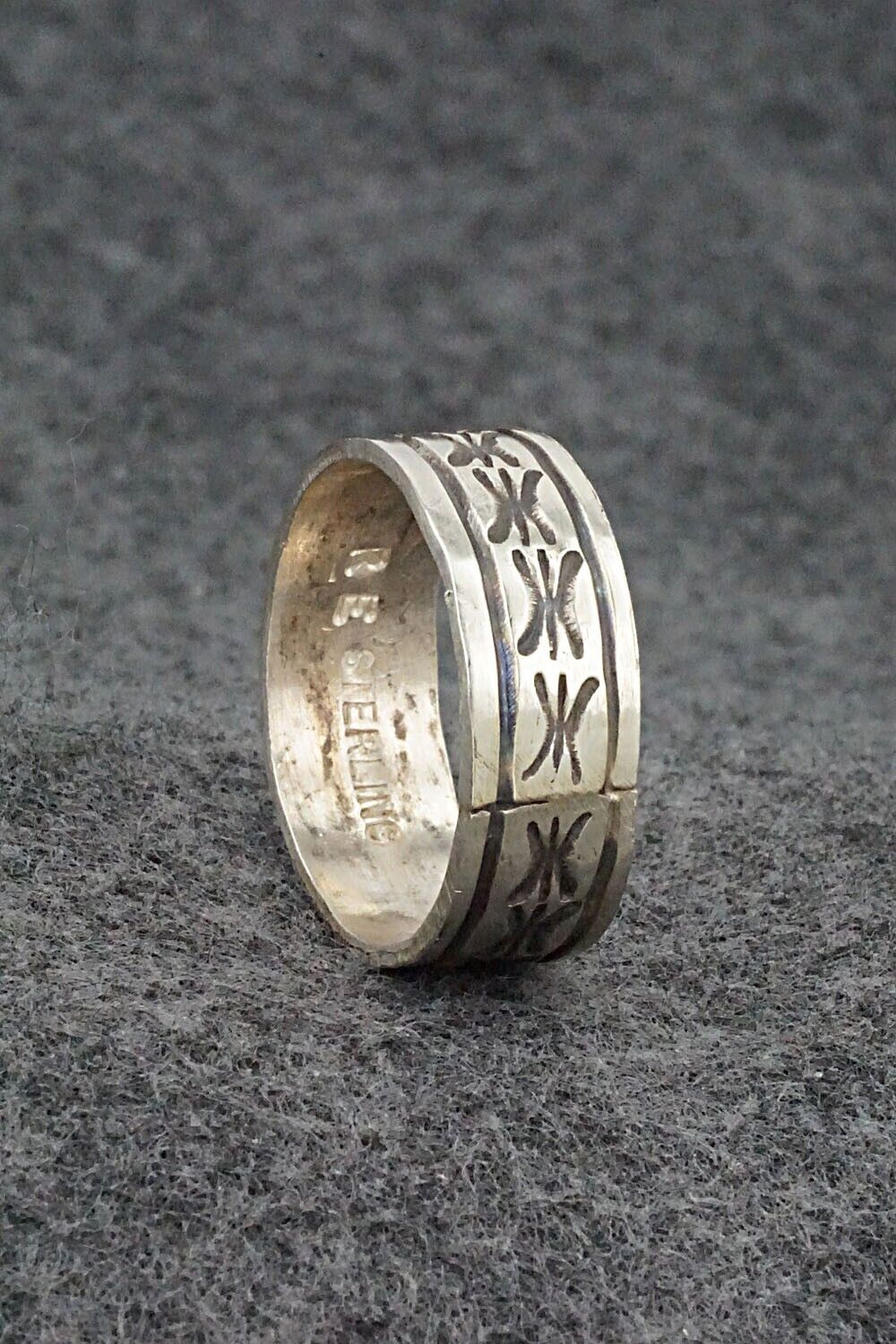 Sterling Silver Ring - Rick Enriquez - Size 13.75