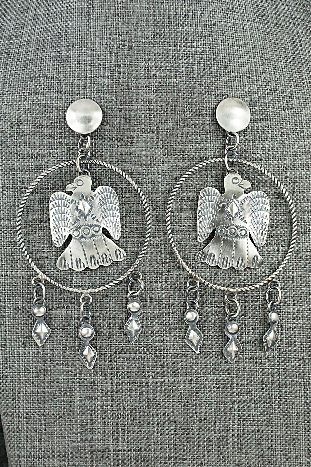 Sterling Silver Earrings - Gabrielle Yazzie