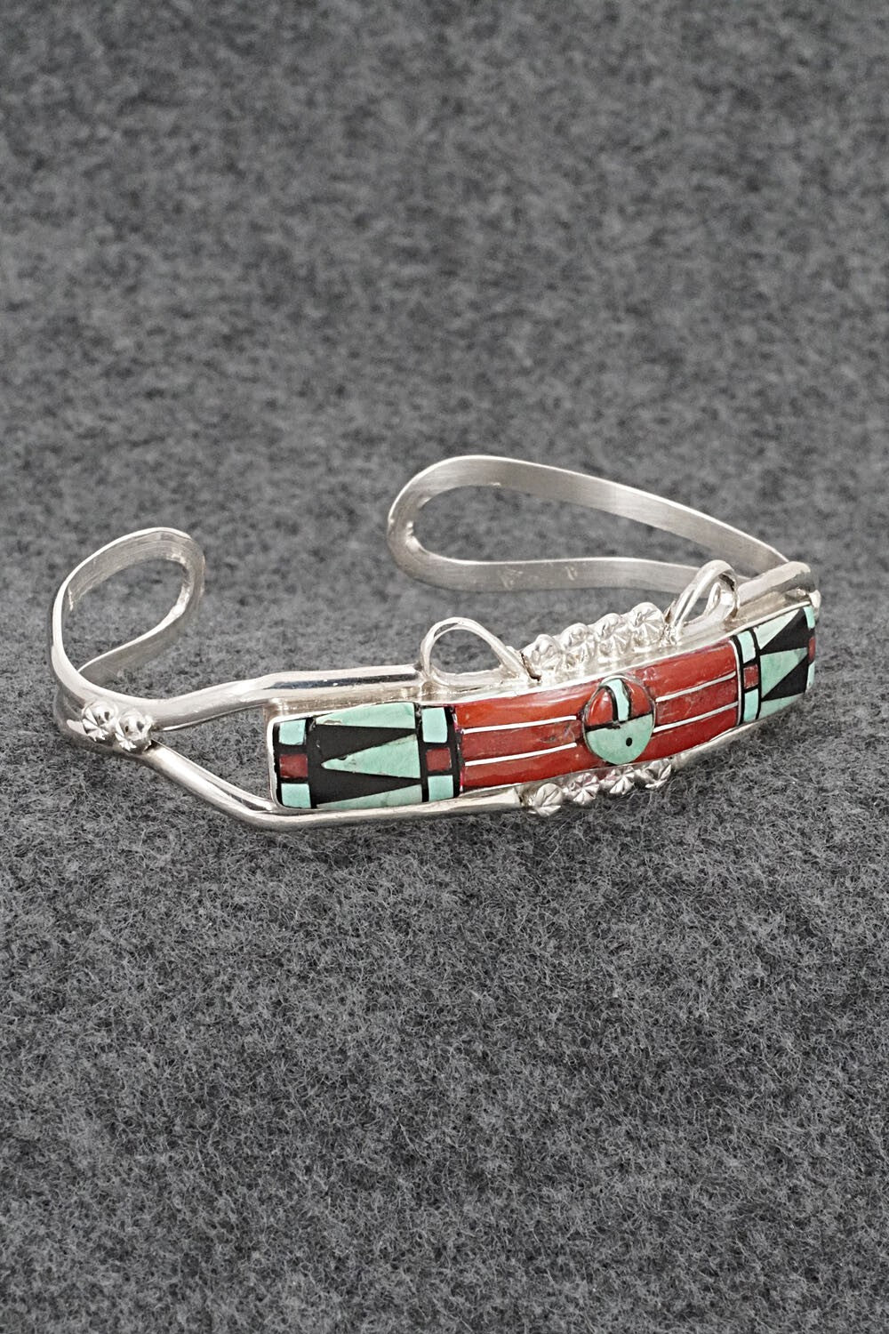 Multi-Stone & Sterling Silver Bracelet - Ola Eriacho
