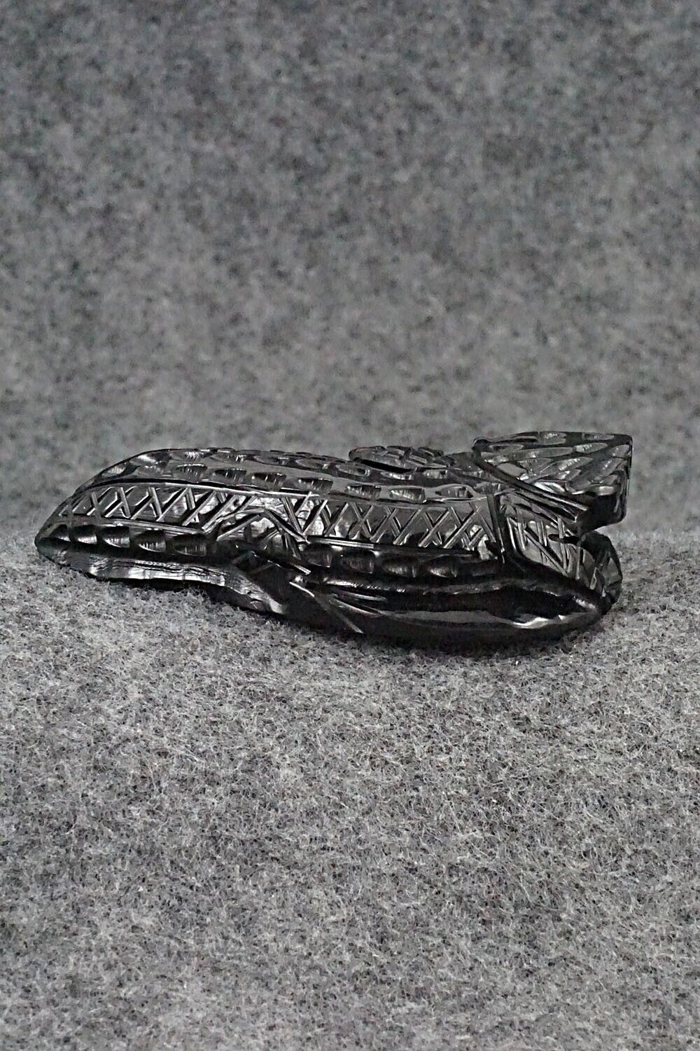 Horned Toad Zuni Fetish Carving - Jensen Charlie