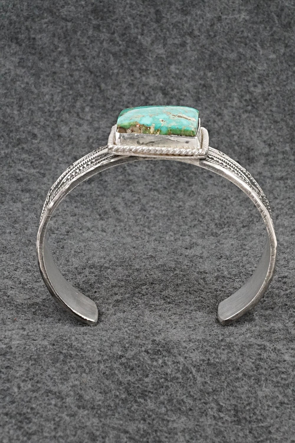 Turquoise & Sterling Silver Bracelet - Michael Calladitto