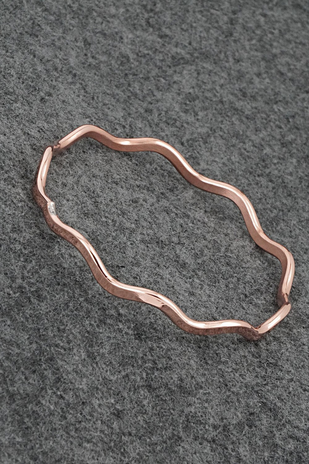 Copper Bangle Bracelet - Elaine Tahe
